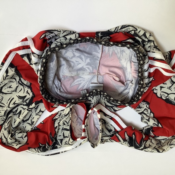 Adidas Farm Rio Red Pineapple Sweatshirt & Leggings Set Bundle Small S - Picture 13 of 15